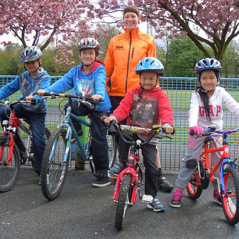 Learn to ride with the Nationwide Cycling Academy Manchester