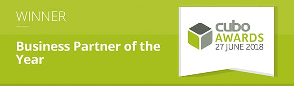 CUBO Business Partner winner