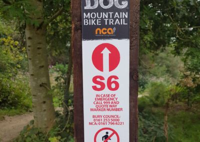 mountain bike trail